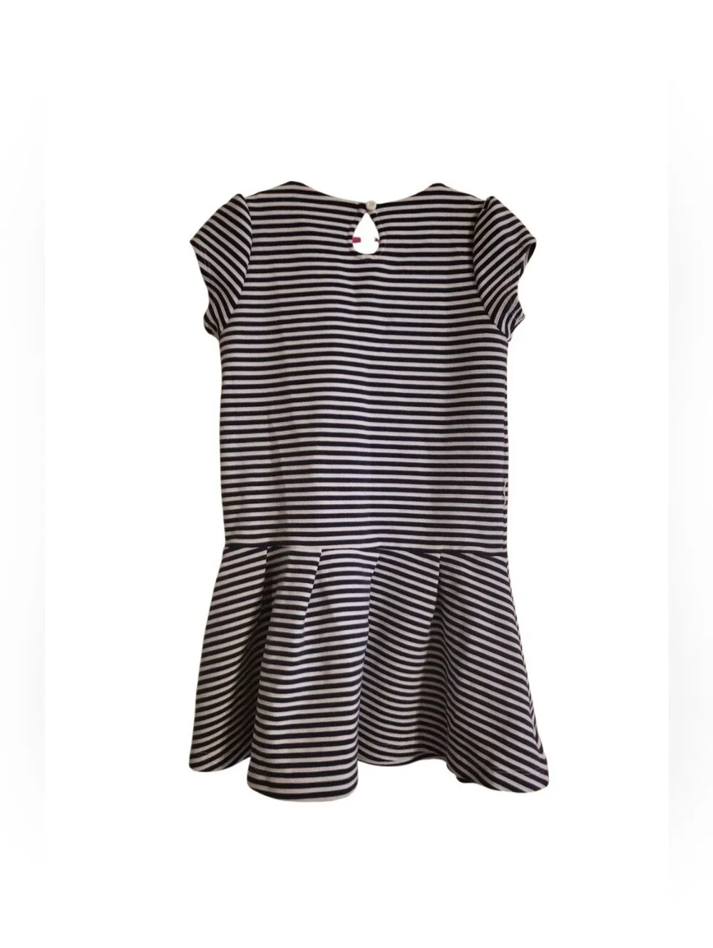 Gymboree Navy and White Striped Girls Dress